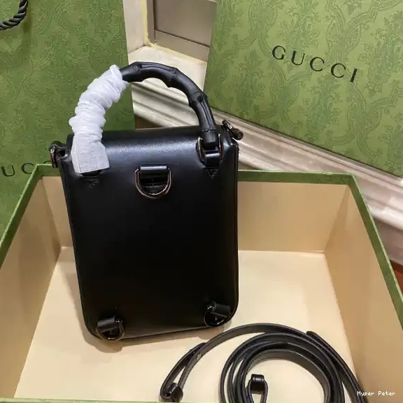 Hyper Peter mini Gucci handbag Bamboo 0501